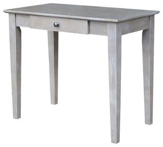 Writing Table  Washed Gray Taupe