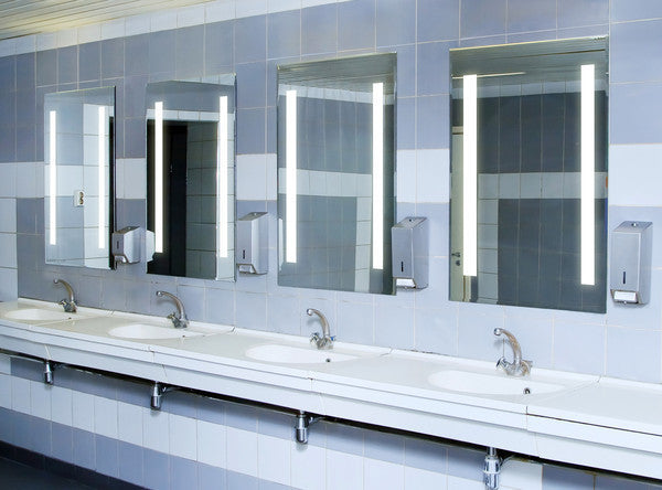 IB MIRROR Dimmable Lighted Bathroom Mirror Verano, 24" X 32"