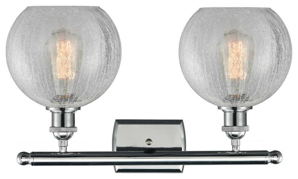 INNOVATIONS LIGHTING 516-2W-PC-G125-LED Athens 2 Light Bath Vanity Light