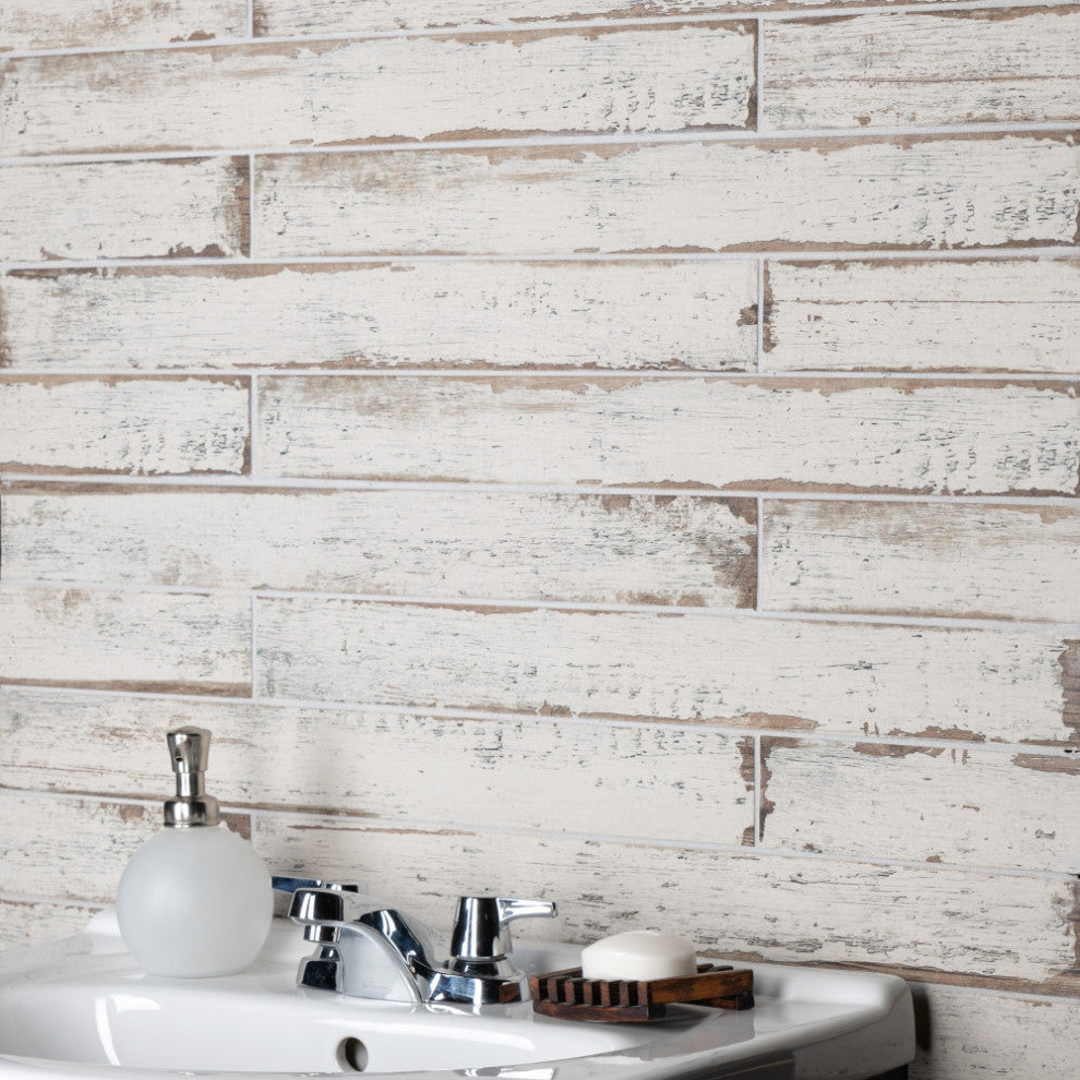 Retro Blanc Porcelain Floor and Wall Tile