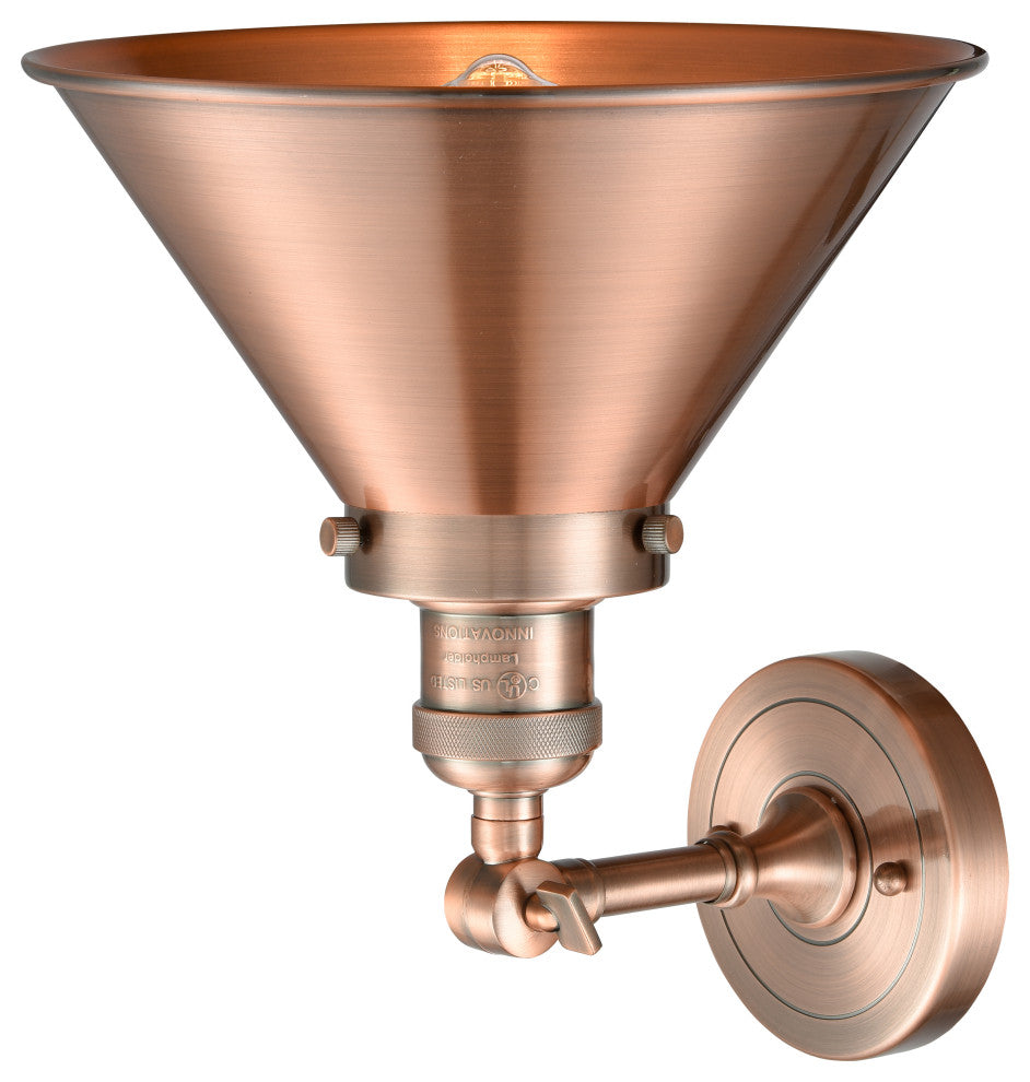 Briarcliff 1-Light Sconce, Antique Copper