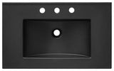 Chaucer 30" Bathroom Vanity - Oak Black