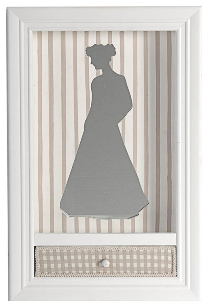 Woman Silhouette Shadowbox Wall Dcor