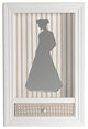 Woman Silhouette Shadowbox Wall Dcor