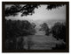Mist of Valley Forge in Black and White Framed Photo Paper Wall Art Prints, Black, 11" X 14"