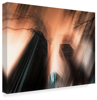 Carmine Chiriaco 'Oriental Storm' Canvas Art, 32"x24"