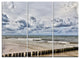 "Stormy Weather in Hiddensee Sea" Wall Art, 3 Panels, 36"x28"
