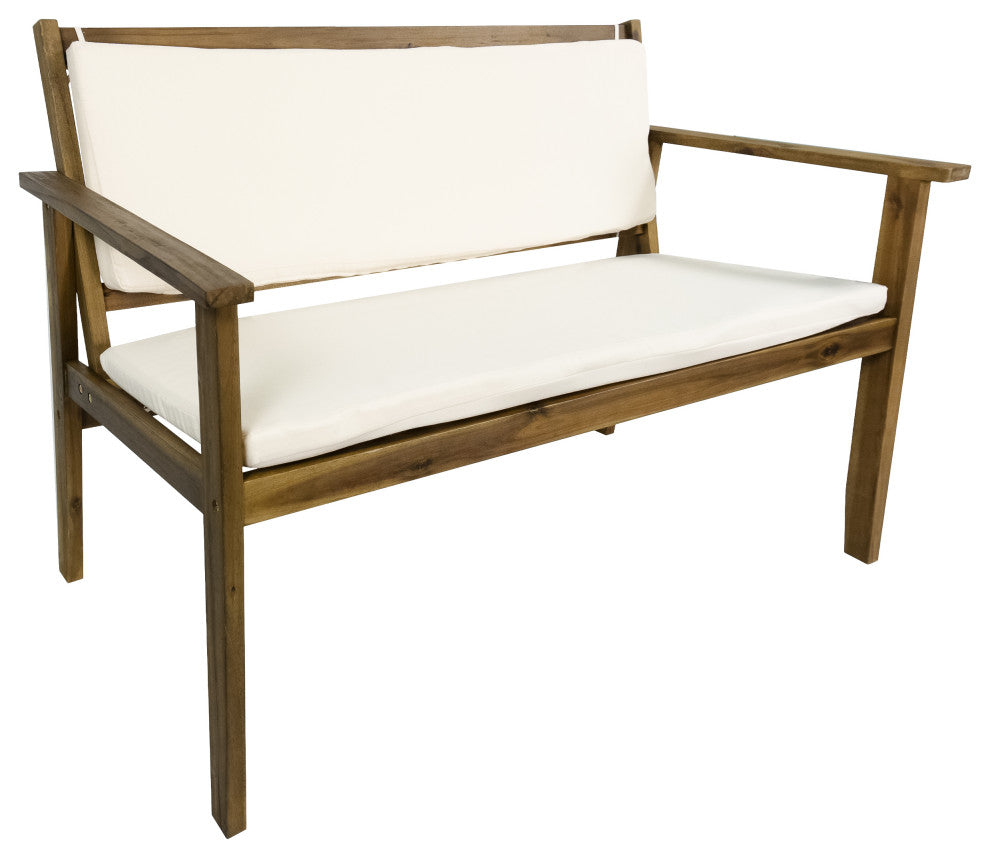 Sunnyside 4-Piece Outdoor Patio Furniture Set, Solid Acacia Wood