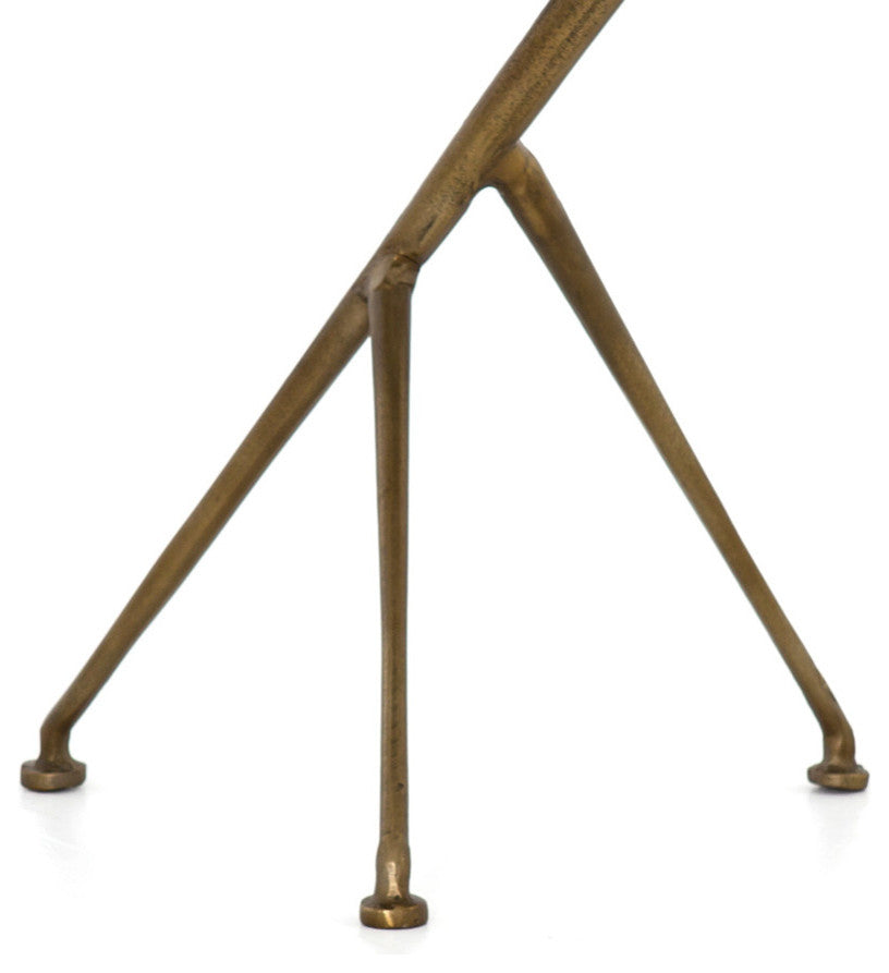 Schmidt Accent Table-Raw Antique Brass