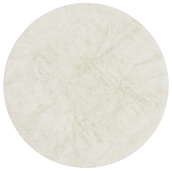 Woolable rug Round Natural