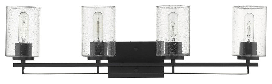 Orella 4-Light Matte Black Sconce