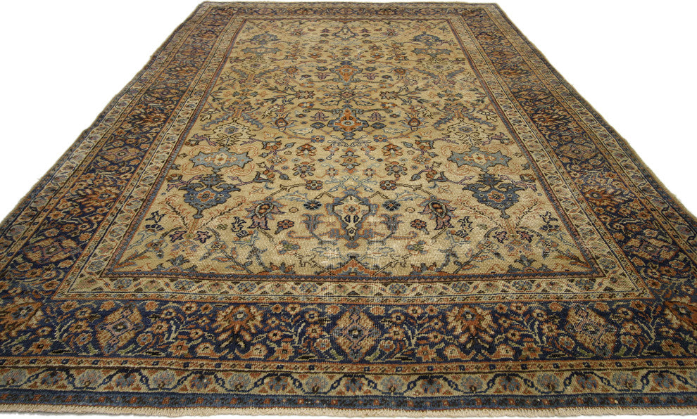 Antique Persian Sultanabad Rug, 06'04 X 09'10