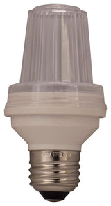 E26 Base, 1W, Pure White, SMD Led, Clear Lens, 150 Flash / Minute