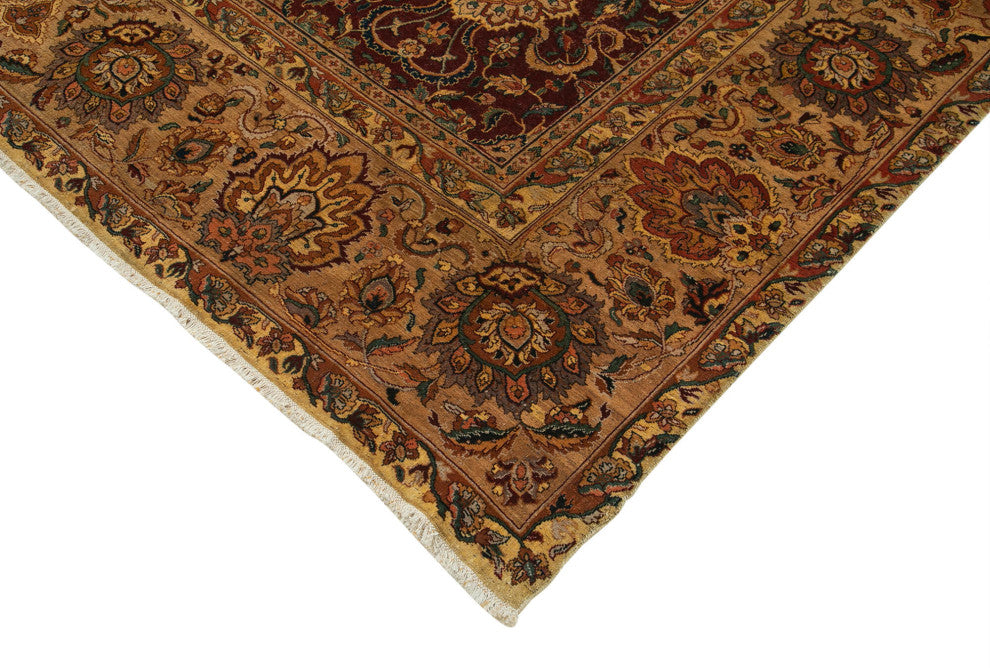 Rug N Carpet - Handwoven Oriental 9' 2" x 12' 5" Oversize Oushak Area Rug