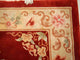 Handmade Vintage Art Deco Chinese Rug, 3.9'x6.5', 120cmx200cm 1970s