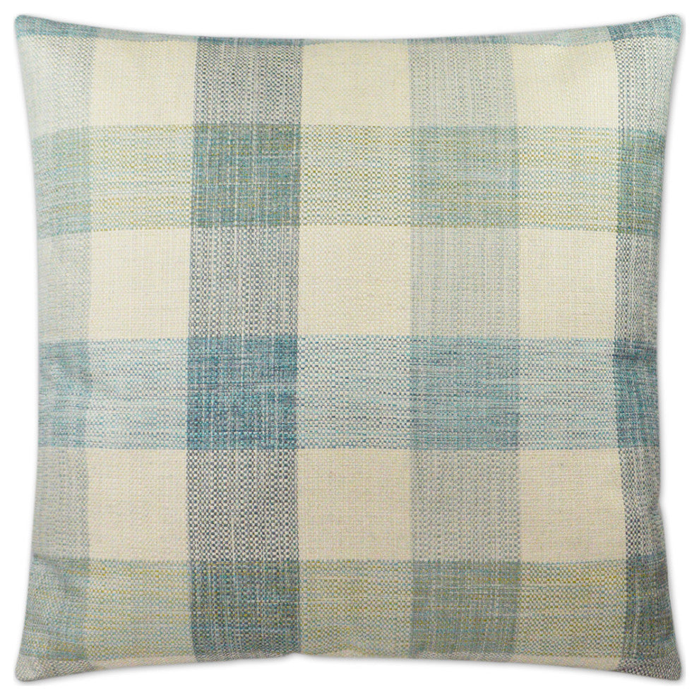 Plantation Pillow - Aqua