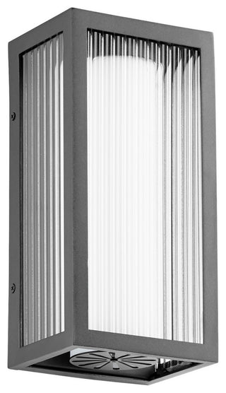 Quorum 9717-6-69 LED Wall Mount, Black Finish