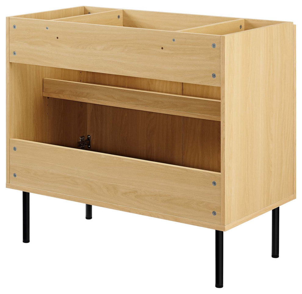Chaucer 36" Bathroom Vanity Cabinet (Sink Basin Not Included) - Oak