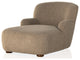 Kadon Chaise Lounge-Sheepskin Camel