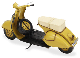 Model Vespa Scooter Decor Circa 1959, Yellow