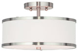 Park Ridge Ceiling Mount, Brushed Nickel