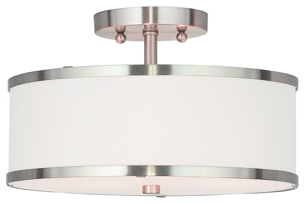 Park Ridge Ceiling Mount, Brushed Nickel