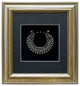 Miao Chinese Jewelry Studded Neck Ring Shadow Box