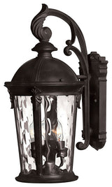 Hinkley Windsor Three Light Wall Mount 1898BK