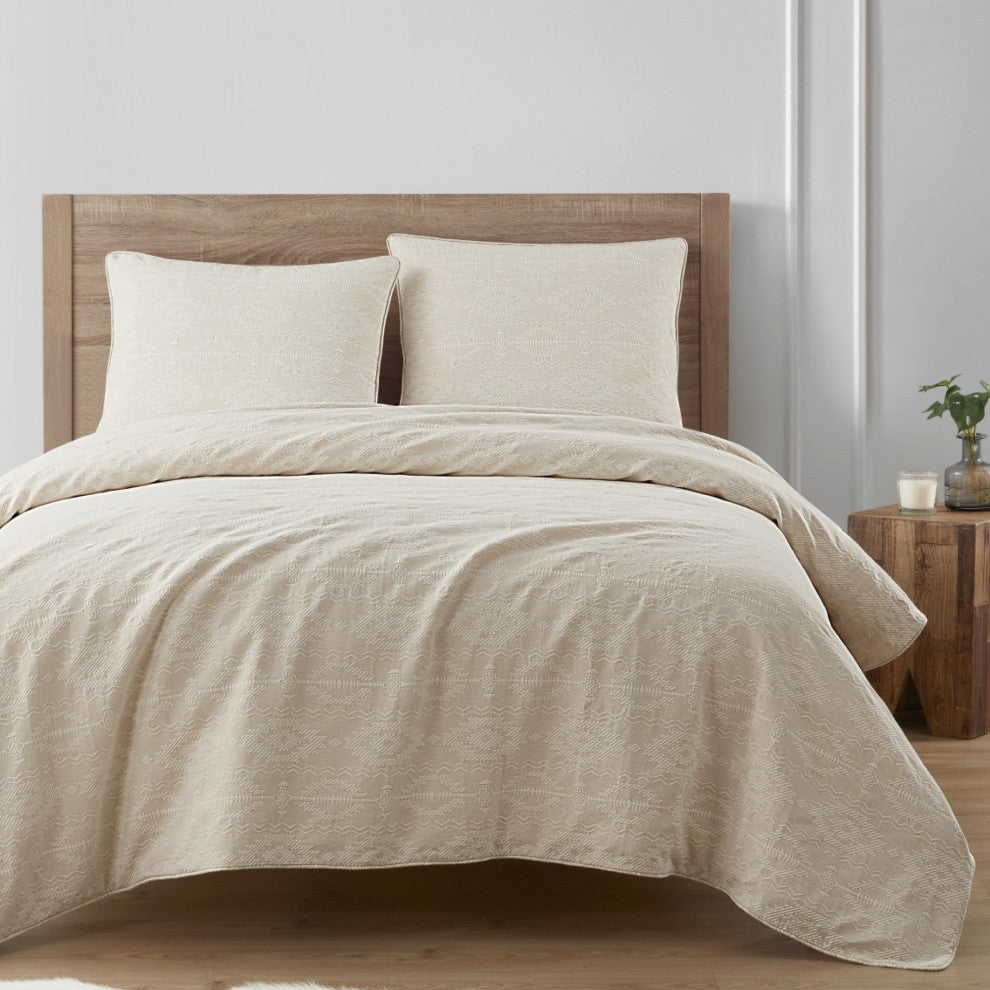 Tempe Matelasse Comforter Set, 3 Piece, King