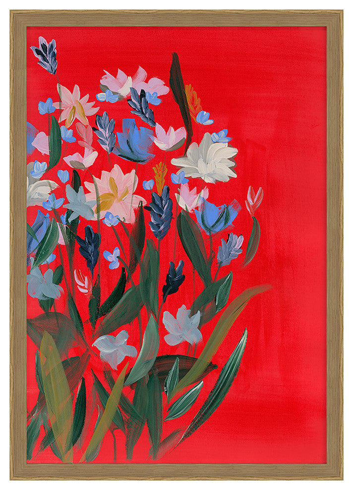 Meadow 6 Fine Art Print, Oak, 36"x25"