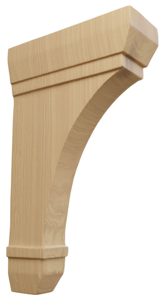 2 1/4"W x 6"D x 10"H Stockport Bracket, Cherry