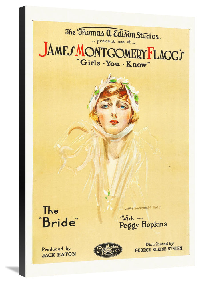 "The Bride" Stretched Canvas Giclee by Hollywood Photo Archive, 24x36"