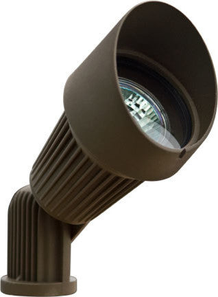 Dabmar Lighting Cast Aluminum Directional Spot Light With Hood