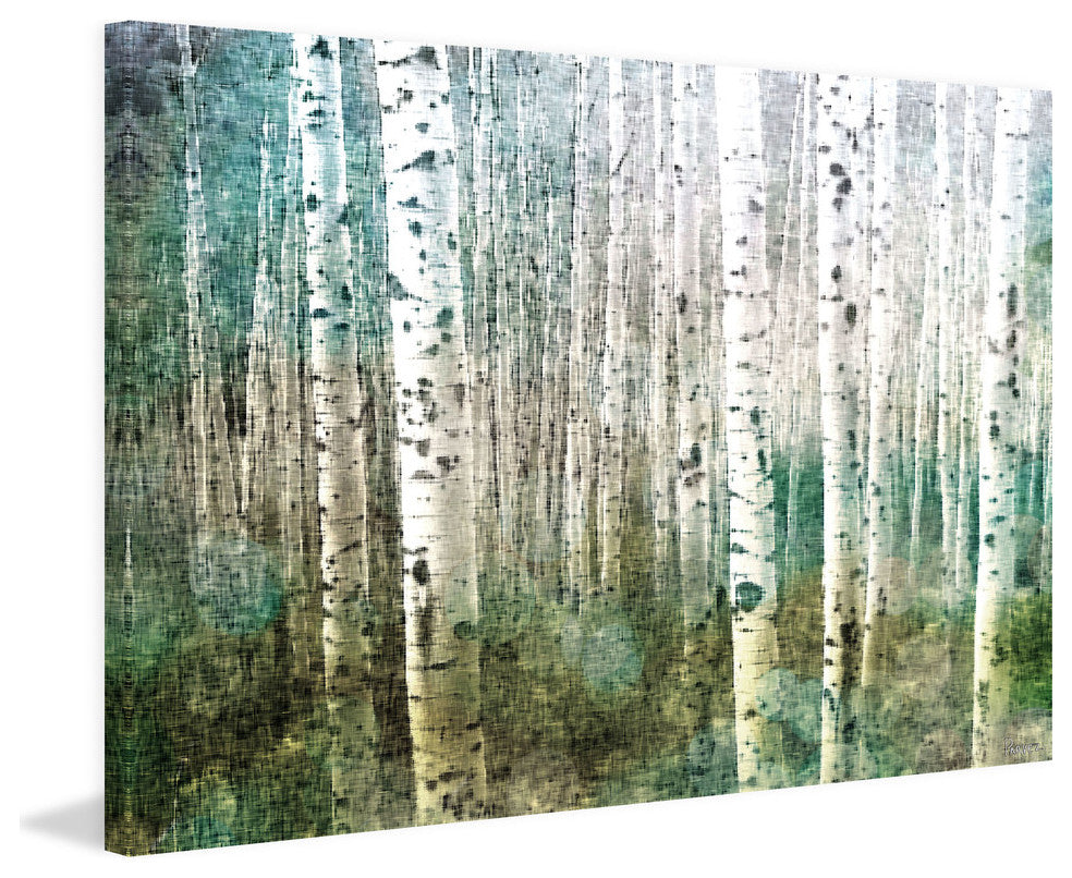"Aspen Green" Fine Art Canvas Print, 18"x12"