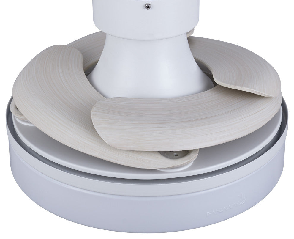 Fanaway Orbit 36" Ceiling Fan With Light, Matte White