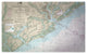 Betsy Drake Charleston Harbor and Approaches, SC Nautical Map Large Door Mat
