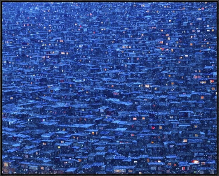 Dwelling, 35"x28"