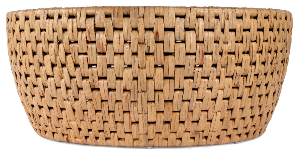 Captiva Round Rattan Drum Coffee Table