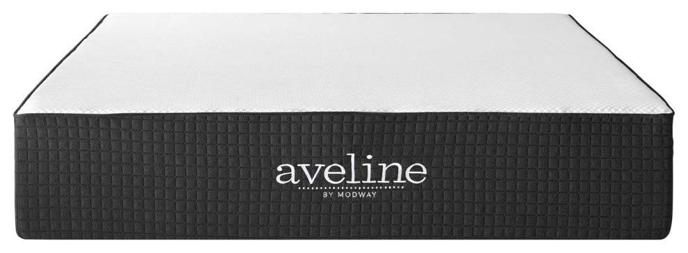 Aveline 12" Memory Foam Queen Mattress-White