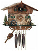 River City Clocks M466-10 Musical Cuckoo Clock With Woodchopper and Waterwheel