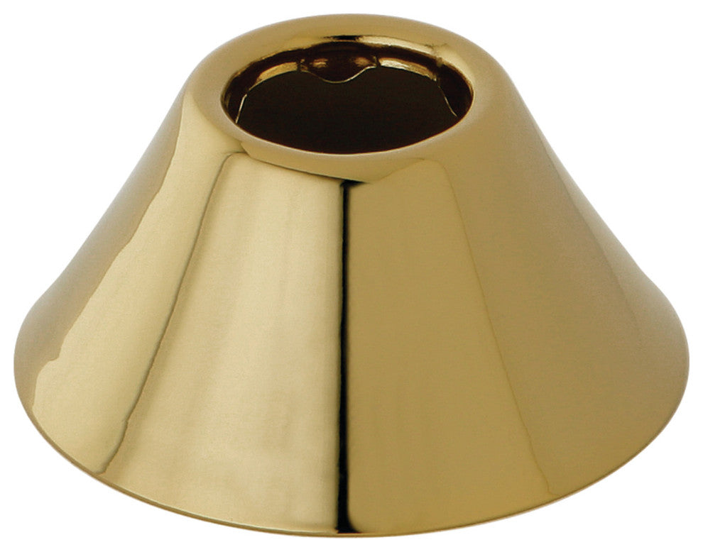 Kingston Brass Bell Flange, Brushed Brass