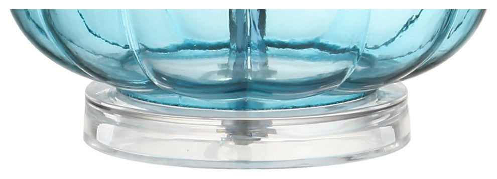 Bette 28.5" Glass Teardrop Table Lamp, Set of 2