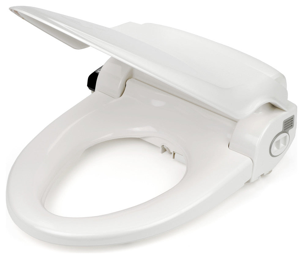 Bio Bidet BB-1000 Supreme Bidet Toilet Seat Elongated White With Remote