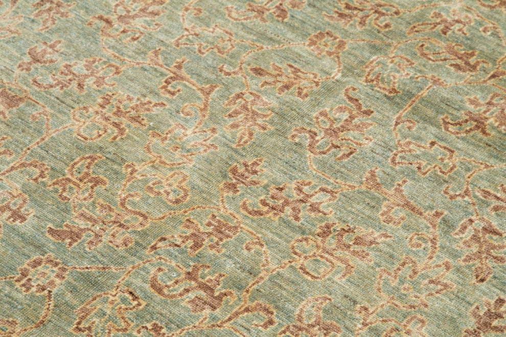 Rug N Carpet - Handwoven Oriental 6' 0" x 8' 8" Decorative Oushak Area Rug