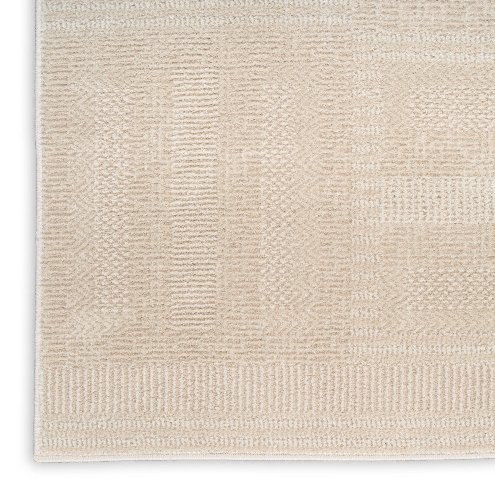 Nourison Nordic 8' x 10' Taupe Modern Indoor Rug