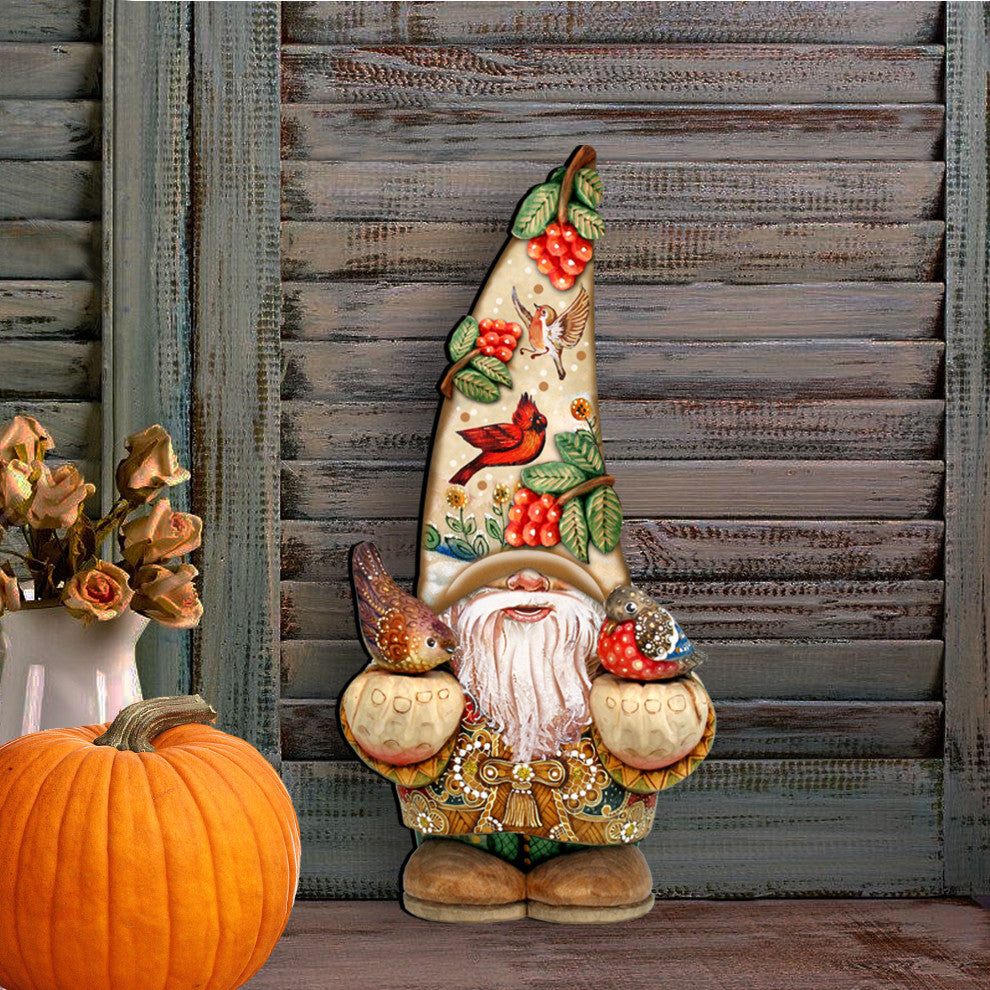 Fall Dwarf Halloween Door Decor