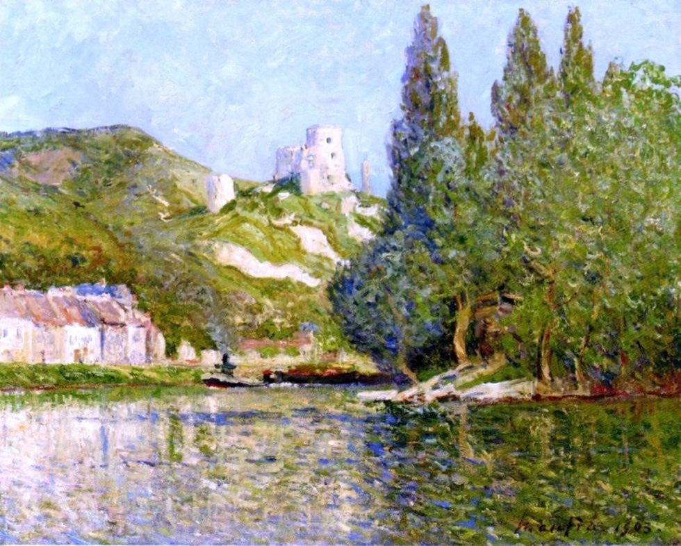 Maxime Maufra Le Chateau-Gaillard Wall Decal
