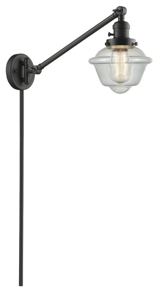 Innovations Lighting 237-Ob-G534-Led 1 Light Dimmable Led 25" Swing Arm