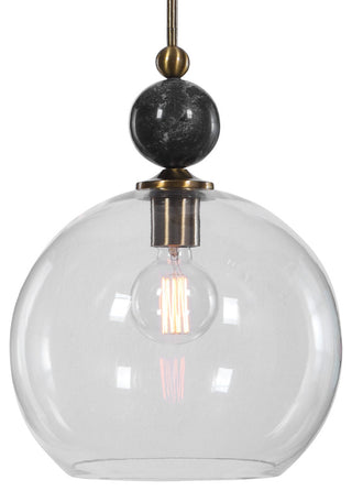 Uttermost Mendota 1-Light Glass Pendant