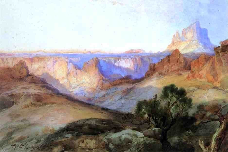 Thomas Moran In Southern Utah Wall Decal